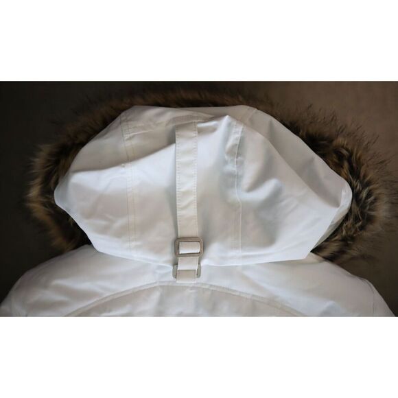 Obermeyer 11225 Women's Sz 6 White Tuscany II Insulated Winter Coat Jacket - Picture 8 of 16